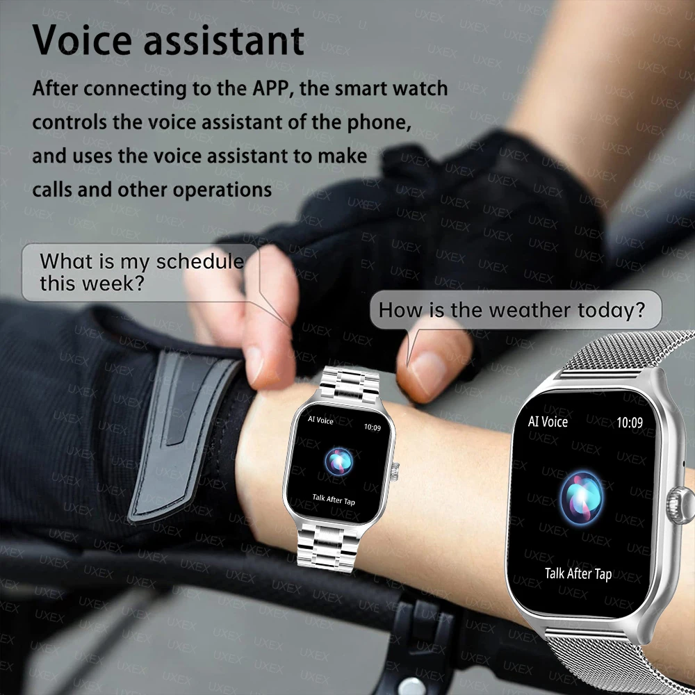 Smart Watch Plus Men Women Plus Full Touch Screen Sports Fitness Watch Bluetooth Call Android Phone Digital Multidial Smartwatch - Image 5