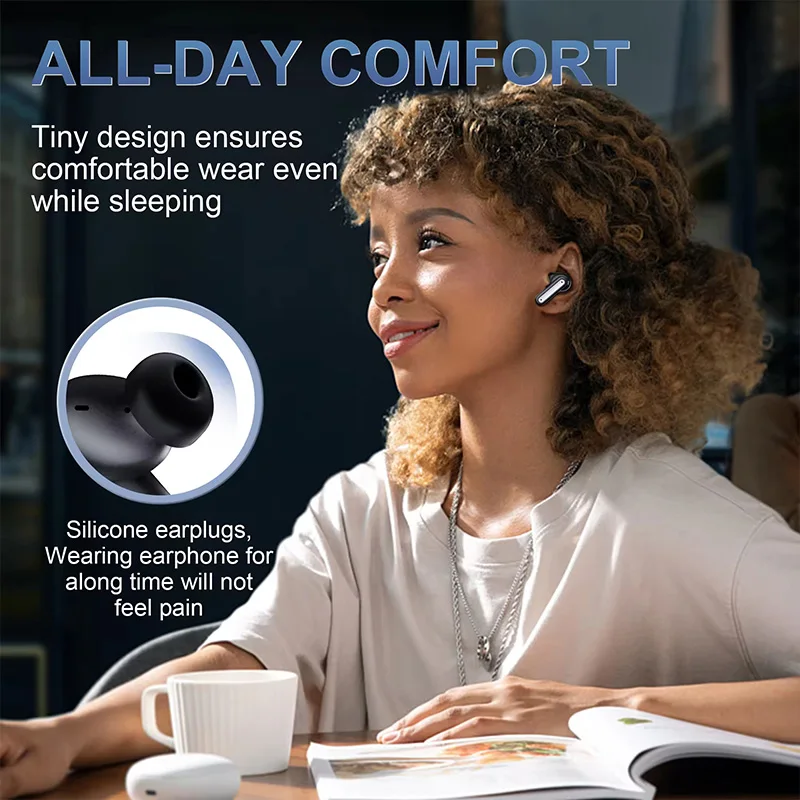 SP99 Wireless Bluetooth Earphones ENC Digital Display Noise Reduction Earphones Long Distance In Ear Sports Running Earphones - Image 5