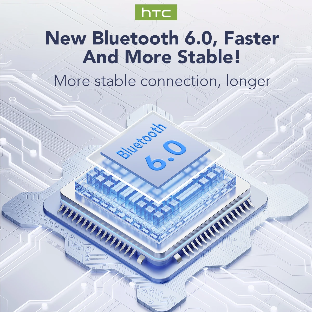 Translator HTC NE20 New Bluetooth 6.0 Wireless Headphones Translation Earphones IPX4 Waterproof Rating Long Battery Life - Image 4