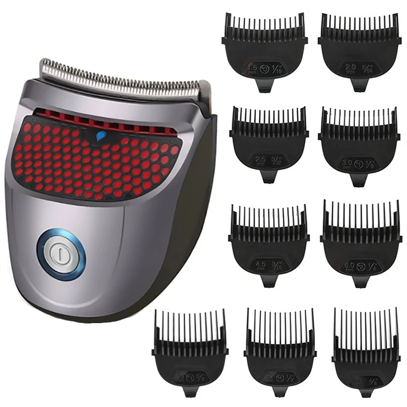 Wet & Dry Self Hairdresser Electric Beard Trimmer Men’s Grooming Short Shears Hair Clipper Washable Machete Hair Clipper