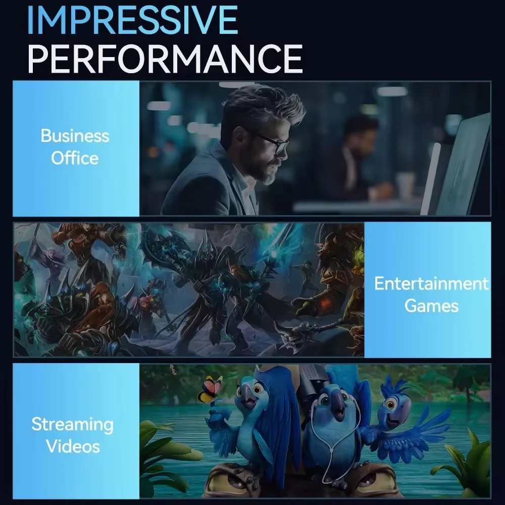 Mini PC Windows 11 Pro Core i9 8950HK 16GB DDR4 1TB SSD PC Gamer Computer Dual WIFI 6 BT5.2 4K HD Mini Gaming Pc Desktop - Image 5