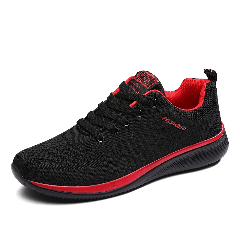 Men Running Walking Knit Shoes Fashion Casual Men Sneakers Breathable Sport Athletic Gym Lightweight Running Shoes - Image 5