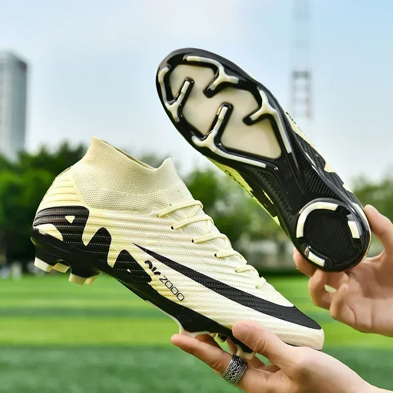 New Men Training Shoes Professional Soccer Shoes Football Boots Soccer Cleats High-quality Ultralight Outdoor Match Non-Slip - Image 2
