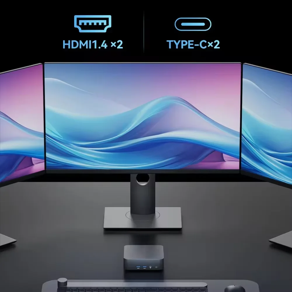 Mini PC Windows 11 Pro Core i9 8950HK 16GB DDR4 1TB SSD PC Gamer Computer Dual WIFI 6 BT5.2 4K HD Mini Gaming Pc Desktop - Image 4